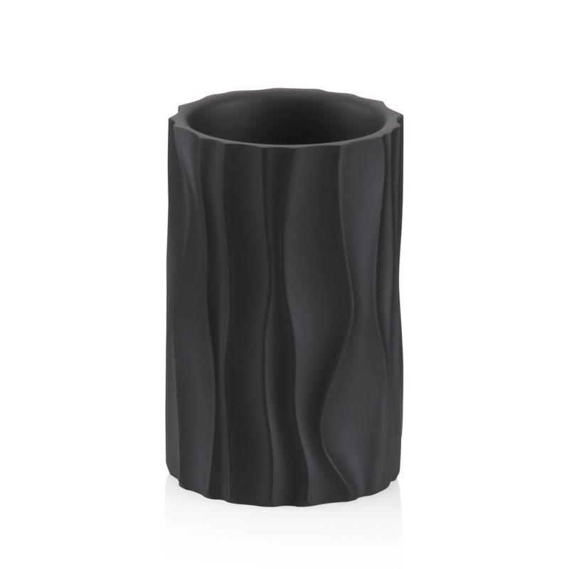 Kela Hrnek Merida polyresin černý 10,5 cm 7,0 cm