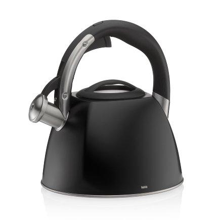 Kela Konvice pískací Vitus nerez 2,4 l, černá matná