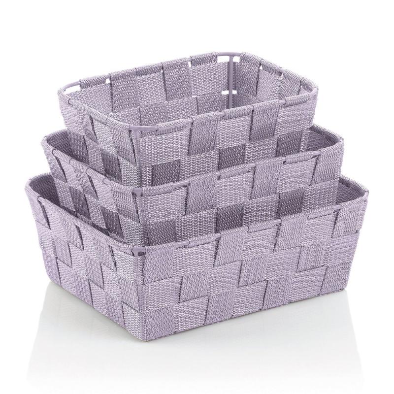 Kela Koš Alvaro PP, sada 3 ks, fialová