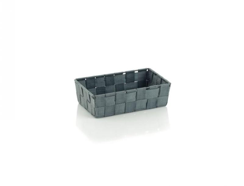 Kela Koš ALVARO PP, šedá 23x15x6cm