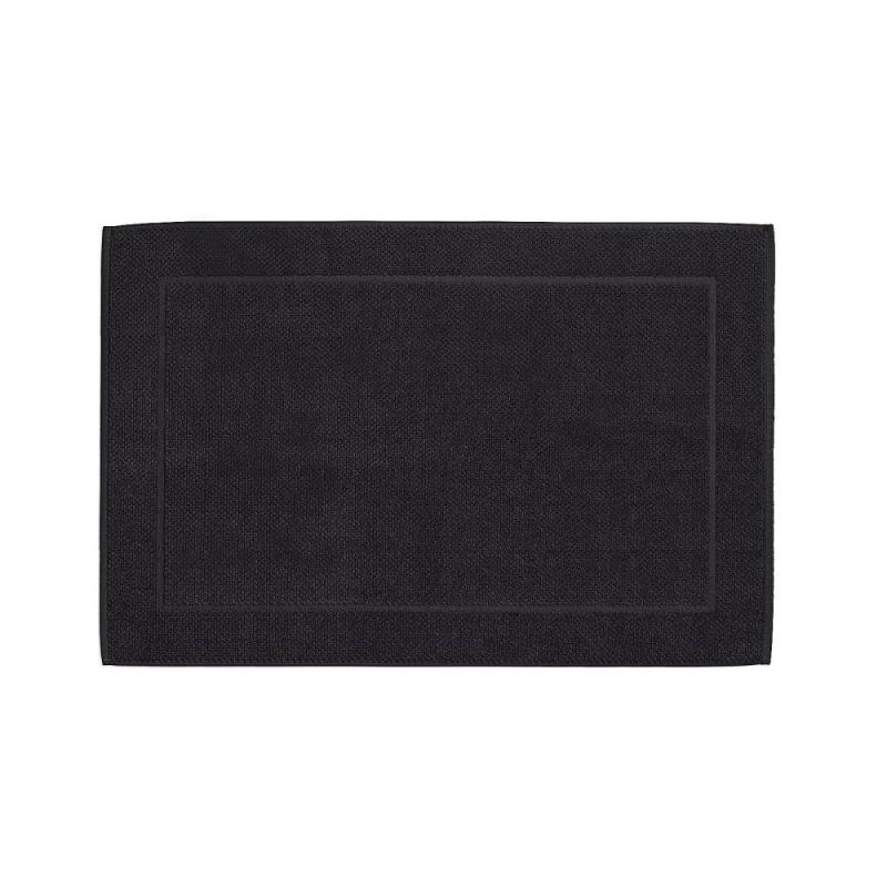 Kela Koupelnová předložka LAVINIA 100% organická bavlna černá 60x100 cm