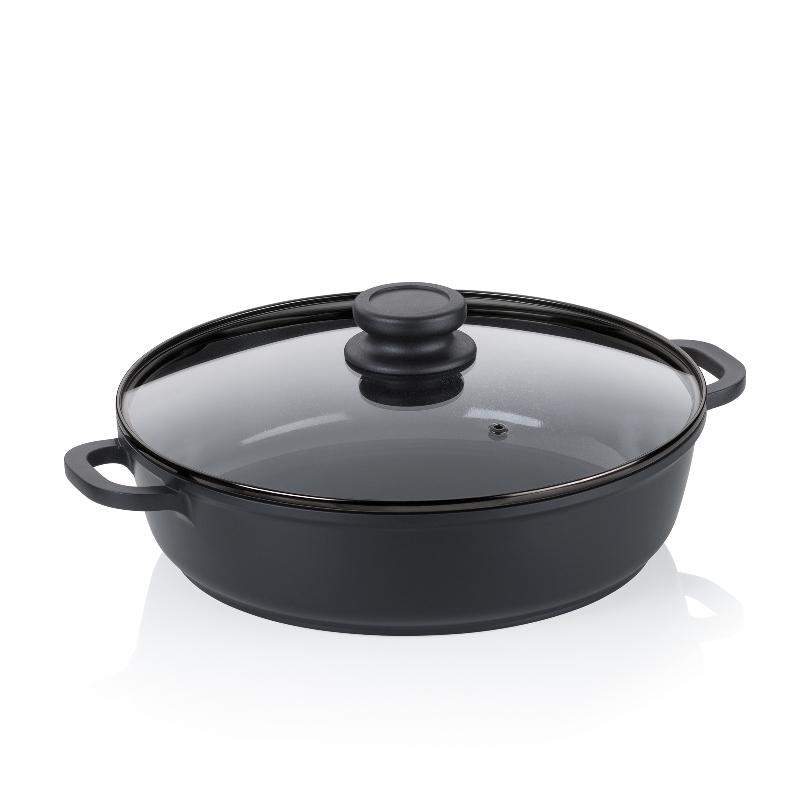 Kela Pánev Atura litý hliník černá 28 cm 3,5l