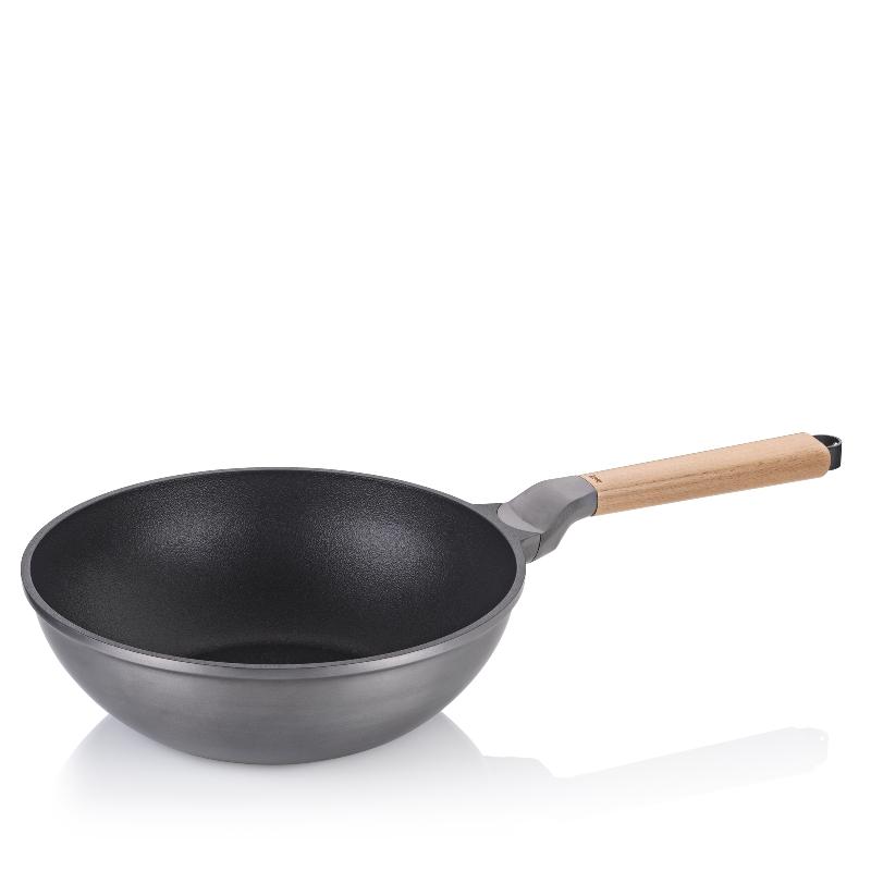 Kela Pánev Wok Vitana litý hliník šedá 10,0cm 30,0cm 5,0l