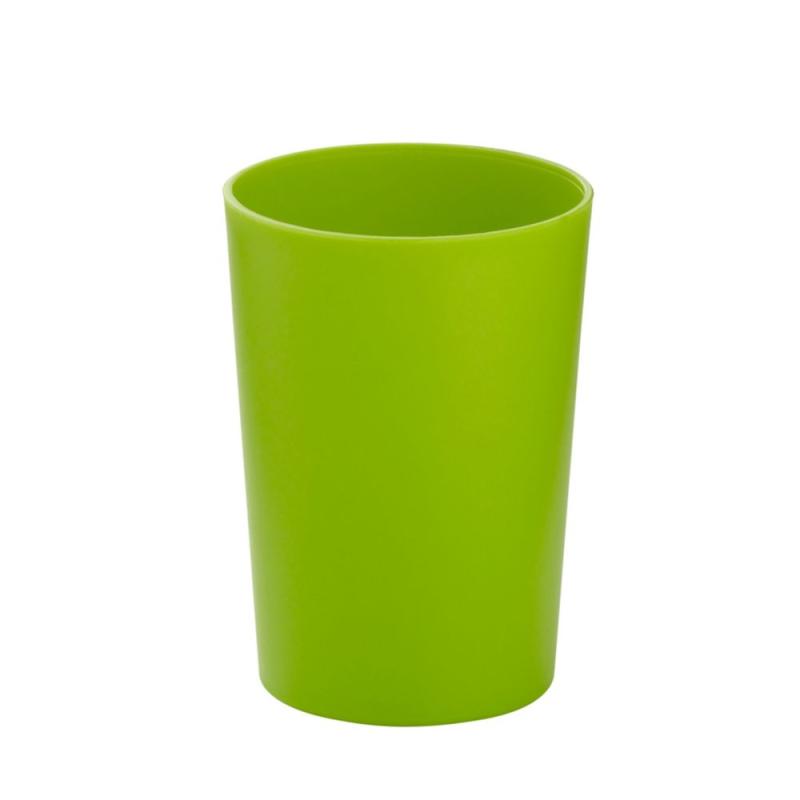Kela KL-24171 Pohár MARTA plastik zelená H 11cm / Ř 8cm