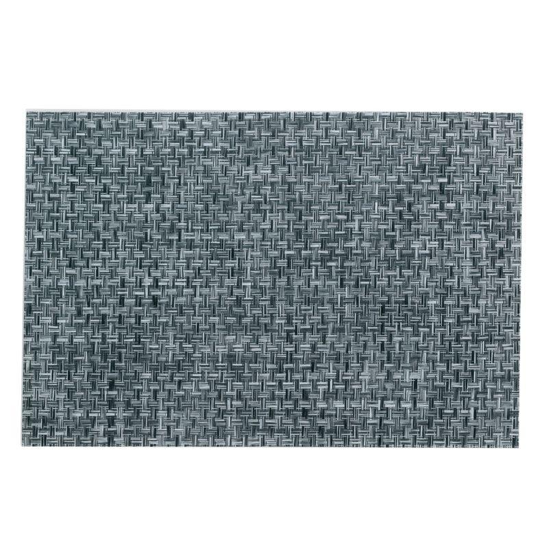 Kela Prostírání PLATO, polyvinyl, černé/bílé 45x30cm