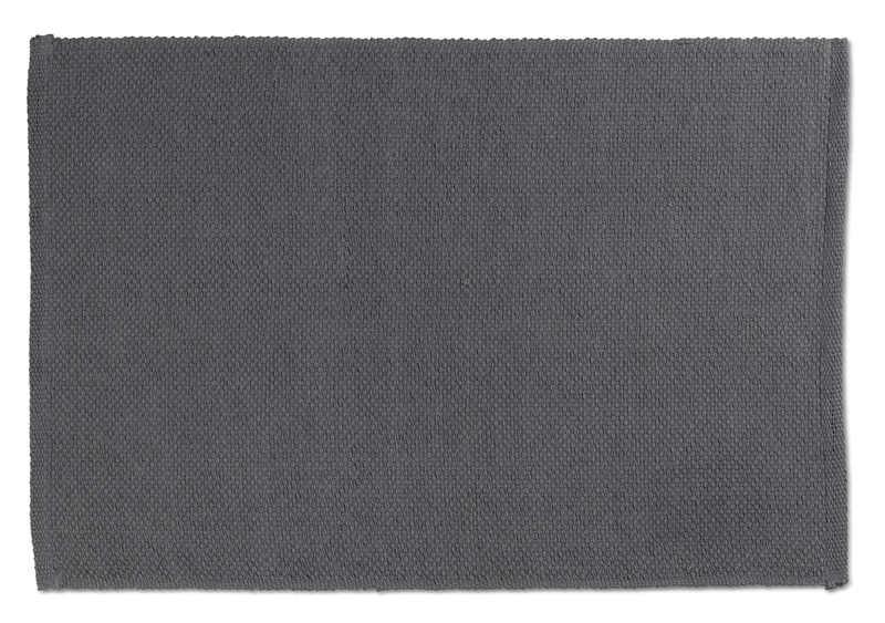 Kela Prostírání Tamina 45x30 cm bavlna grafitově šedá