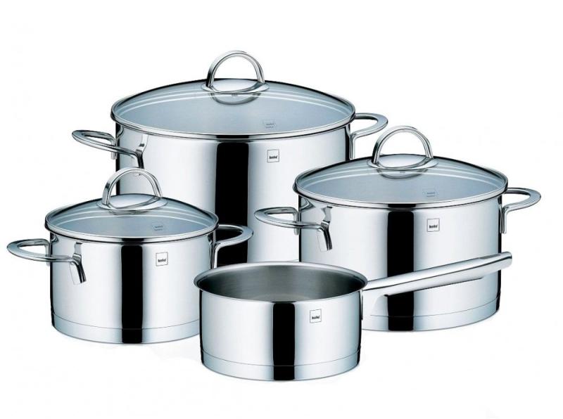 Kela Sada nádobí nerez 7 ks CAILIN lesklý povrch