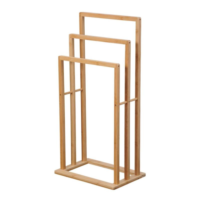 KESPER 19432 Třípatrový držák na ručníky 40 x 82 x 27 cm, bambus