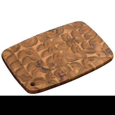 KESPER 28153 Prkénko na krájení, 40 x 28 x 2 cm, akáciové dřevo