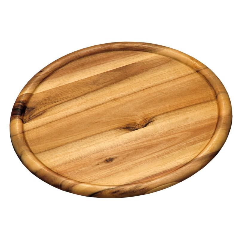 KESPER 28462 Prkénko na pizzu, ø 32 cm, akáciové dřevo