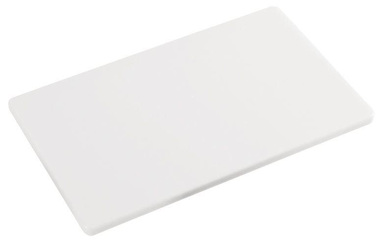 KESPER 30151 Prkénko na krájení, 53 x 32,5 x 1,5 cm, plast, bílé