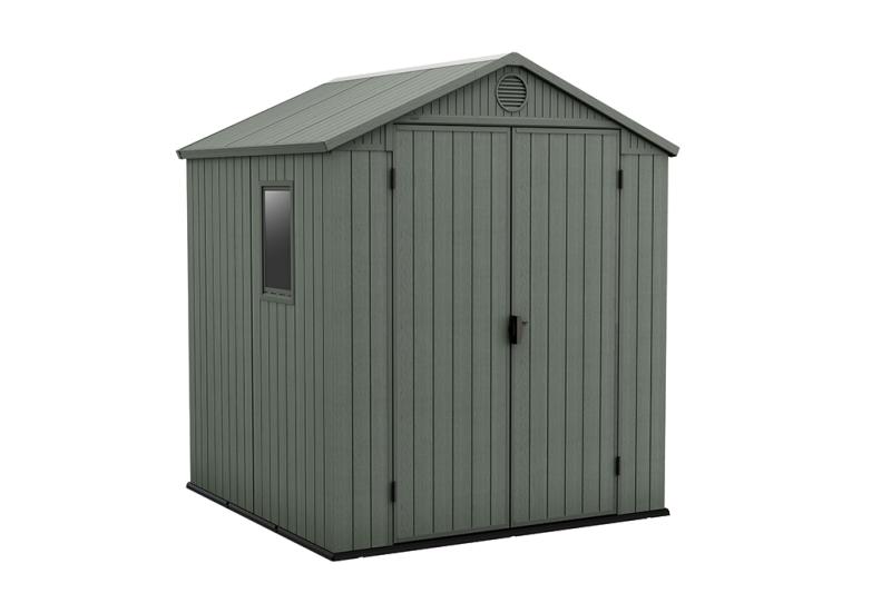 Keter Zahradní domek Darwin 6 x 6 zelený, s podlahou