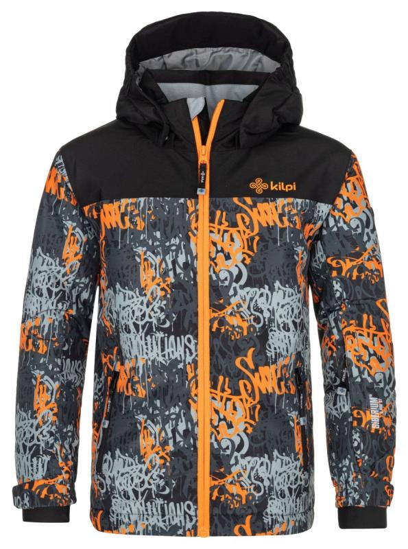 Kilpi ATENI-JB oranžová dětská lyžařská bunda