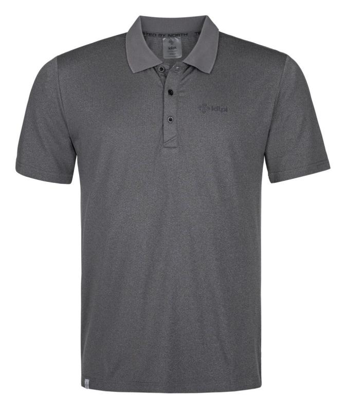 Kilpi COLLAR-M černé pánské polo tričko