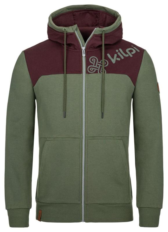 KILPI ERA-M Khaki pánská mikina