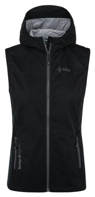 Kilpi MONILEA-W čierna dámska softshellová vesta