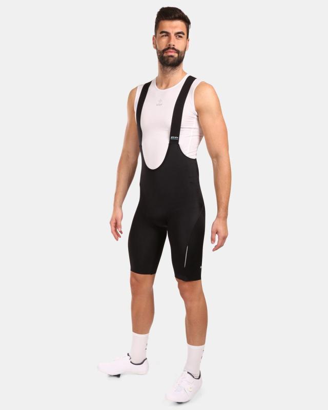 KILPI MURIA-M Čierne pánske cyklistické kraťasy