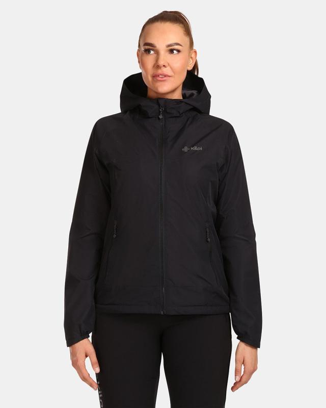 KILPI OLVERA-W Čierna dámska outdoorová bunda
