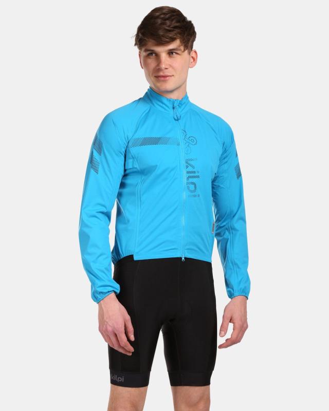 KILPI RAINAR-M Modrá pánska cyklistická bunda