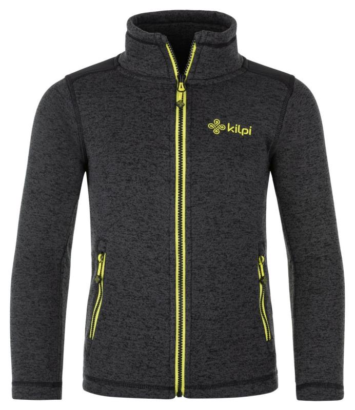 Kilpi REGIN-JB tmavě šedý dětský svetr
