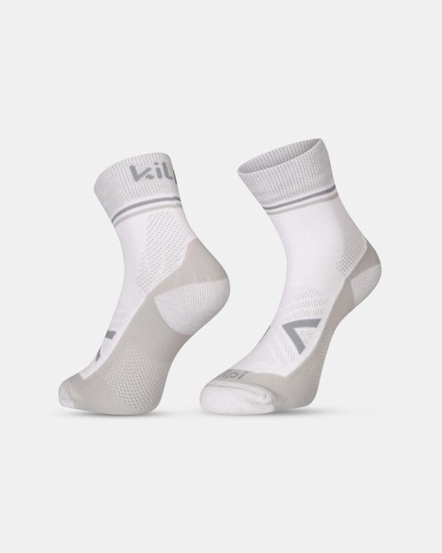 KILPI SPEED-U Bílé ponožky