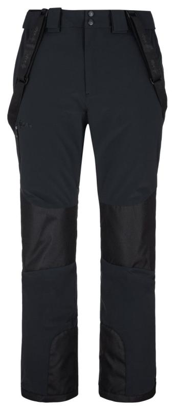 KILPI TEAM PANTS Čierne pánske lyžiarske nohavice