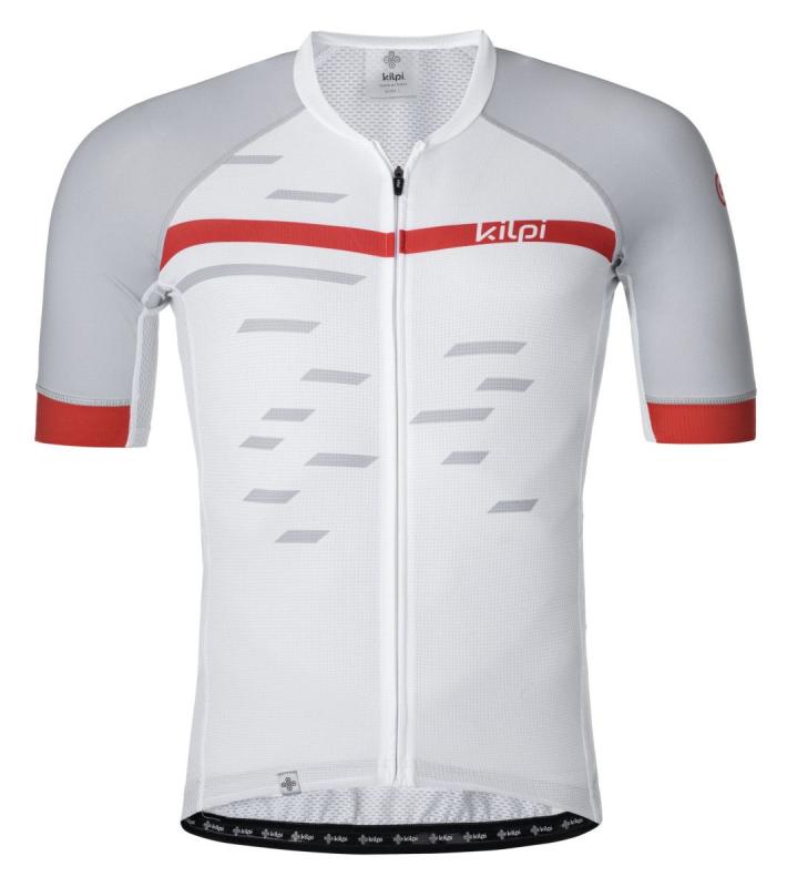Kilpi VENETO-M bílý pánský cyklistický dres