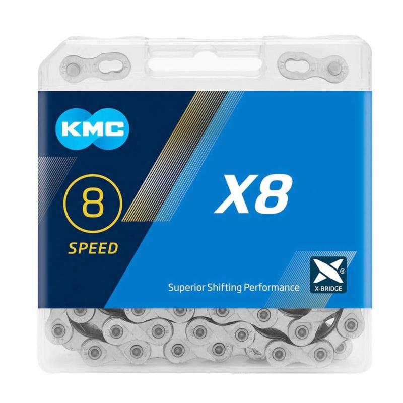 Kmc X-8 BOX Strieborný reťaz