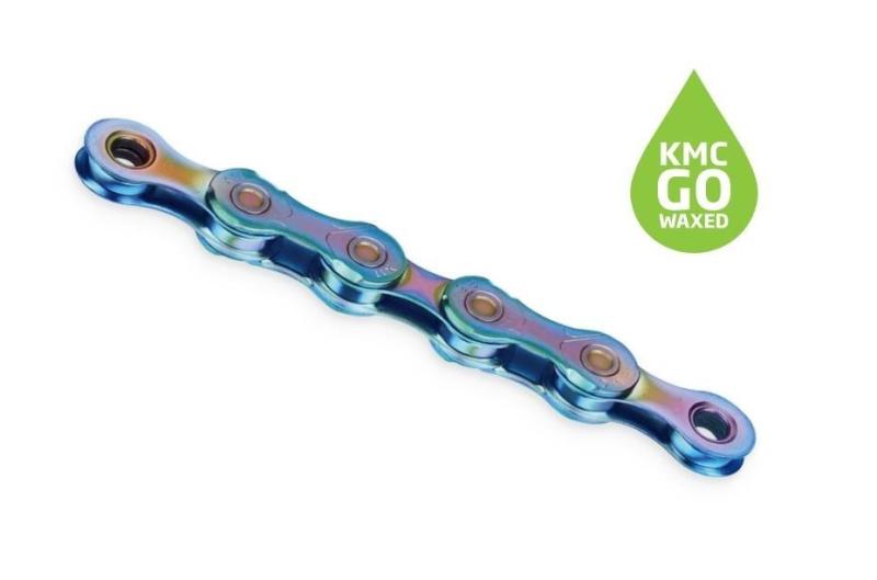 Kmc X11 Aurora Modrý Waxed BOX reťaz