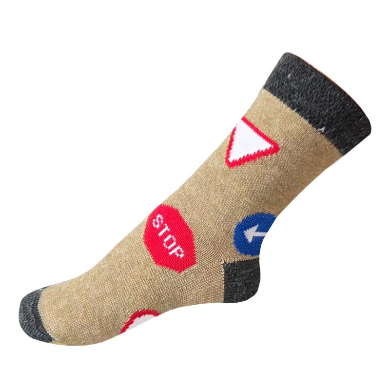 Knebl Hosiery Art.11 Detské ponožky Knebl - dopravné značky