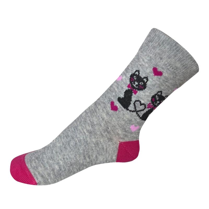 Knebl Hosiery Art.11 Detské ponožky Knebl - mačičky