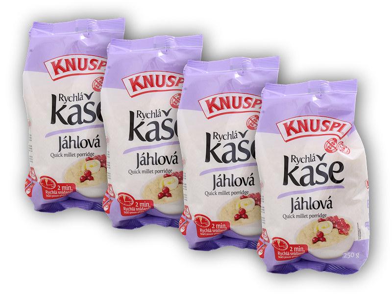 Knuspi 4x Rýchla kaša jačmenná 250g