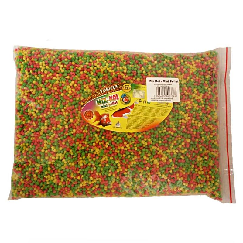 KOI MIX mini pellet kuličky, sáček 3 l
