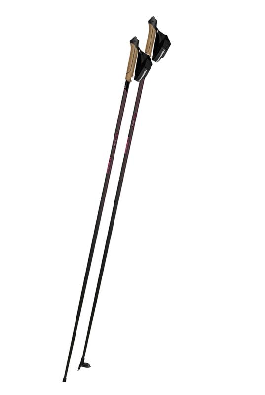 Komperdell Nordic CX-100 Cork 2025/26 černo-růžové hole