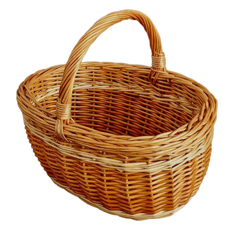 Košík na ovoce menší 32x28x25cm lakovaný