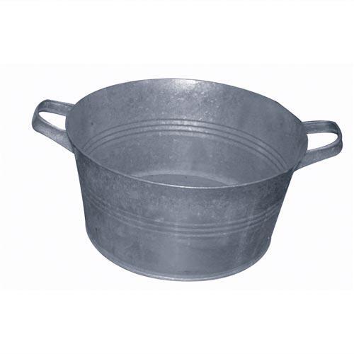 Kovotvar Škopek pr.40cm, kovová ucha, Zn