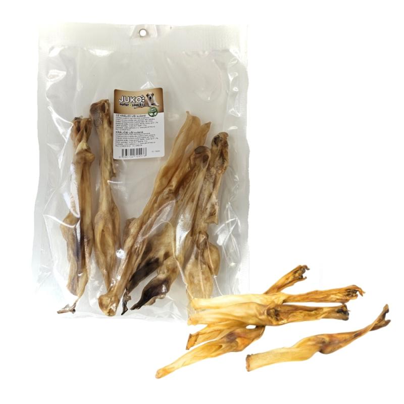 Králičí uši se srstí JUKO (5 ks) (bal. 10x bal)