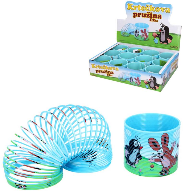 Krtečkova pružina magická spirála 7,5cm Krtek (Krteček)