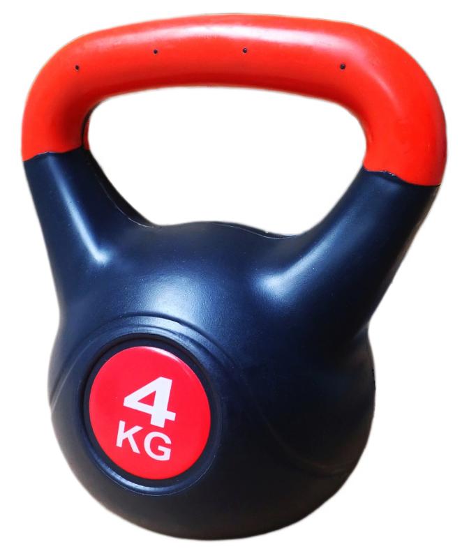 Kubisport Činka kettlebell so cementovou náplňou 4 kg