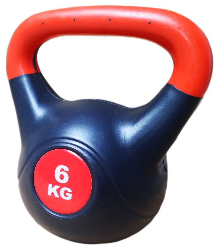 Kubisport Činka kettlebell so cementovou náplňou 6 kg