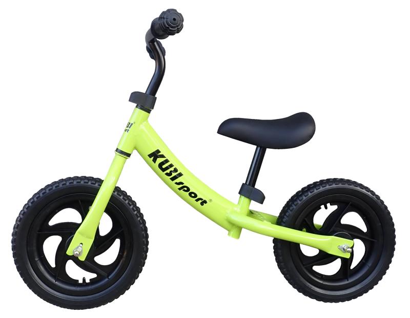 Kubisport Detské odrážadlo CSK31K plastové kolesá 12 zelená