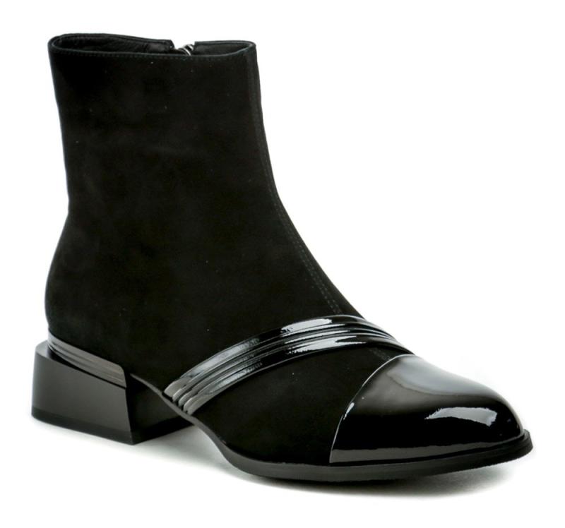 Ladies AZL2439 čierne dámske členkové topánky