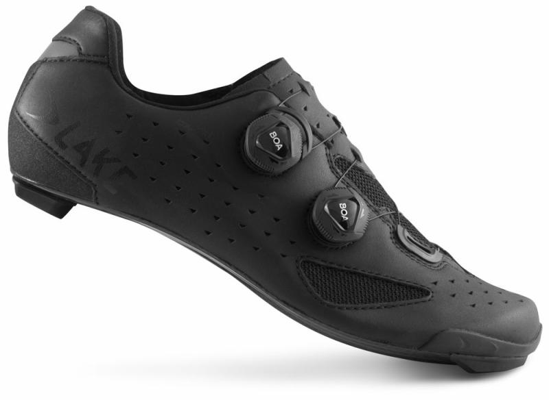 Levně Lake CX238 Carbon černé tretry + sleva 400,- na příslušenství - EU 40,5