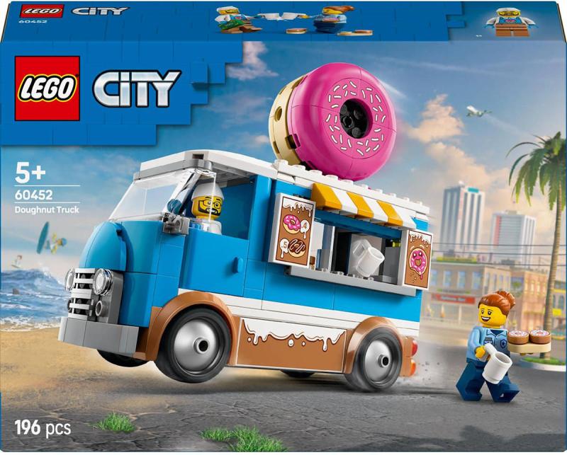 Lego CITY Auto truck s donuty 60452 (stavebnice)