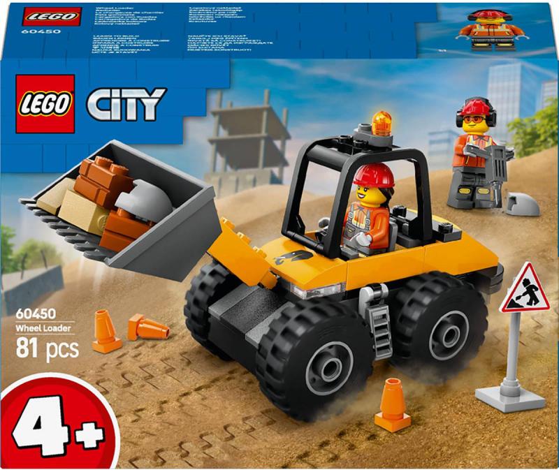 Lego CITY Žlutý kolový nakladač 60450 (stavebnice)