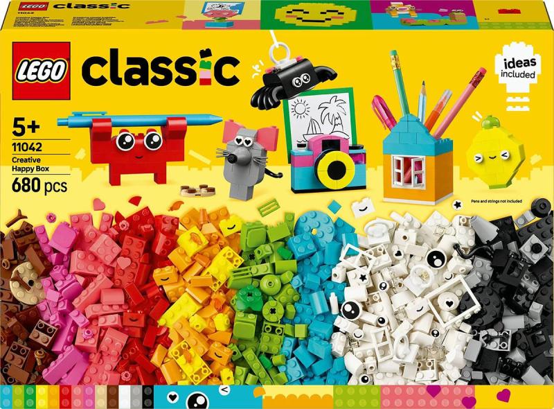 Lego CLASSIC Kreativní veselá krabička 11042 (stavebnice)
