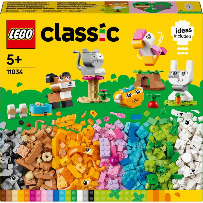 Lego CLASSIC Tvořiví mazlíčci 11034 (stavebnice)