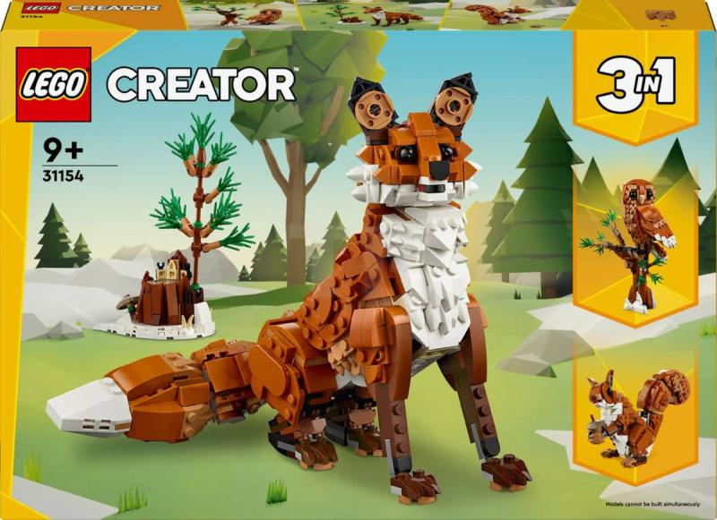 Lego CREATOR Lesní zvířátka Liška obecná 3v1 31154 (stavebnice)
