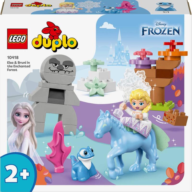 Lego DUPLO FROZEN 2 Elsa a Bruni v začarovaném lese 10418 (stavebnice)