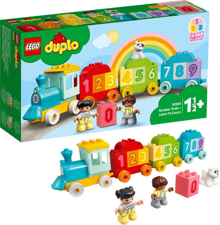 Lego DUPLO Vláček s čísly – Učíme se počítat 10954 (stavebnice) - poškozený obal